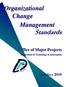 Organizational Change Management Standards. Table of Contents