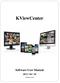 KViewCenter Software User Manual 2012 / 04 / 20 Version 2.2.1.0